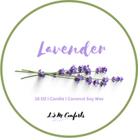 Lavender Scented Candle