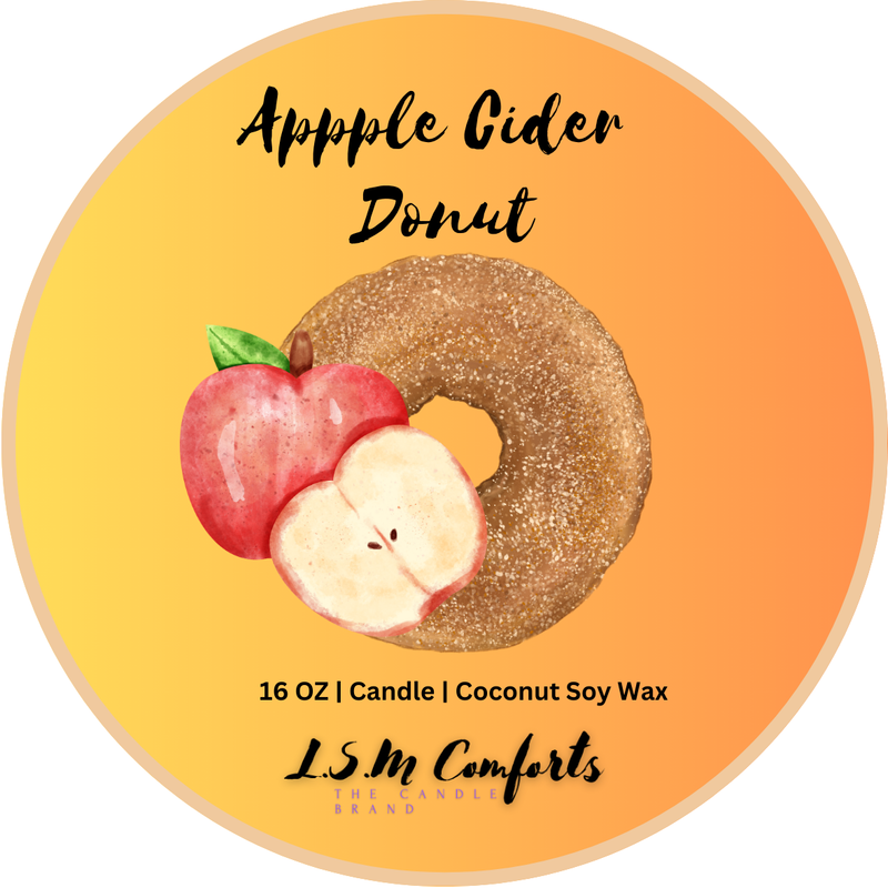 Apple Cider Donut Candle